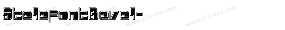 StelefontBevel字体转换