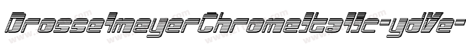 DrosselmeyerChromeItalic-ydVe字体转换