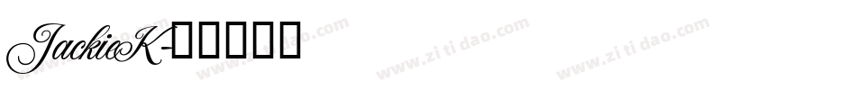JackieK字体转换