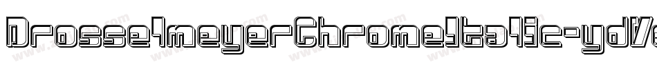DrosselmeyerChromeItalic-ydVe字体转换