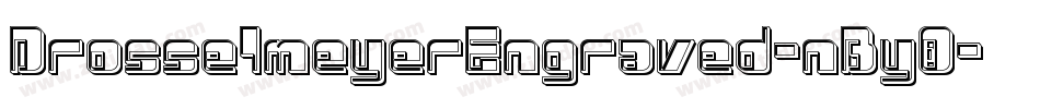 DrosselmeyerEngraved-nBy0字体转换