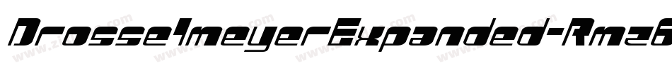 DrosselmeyerExpanded-Rmz6字体转换