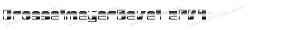 DrosselmeyerBevel-zPV4字体转换