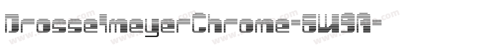 DrosselmeyerChrome-6W9A字体转换