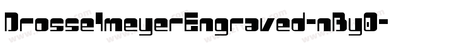 DrosselmeyerEngraved-nBy0字体转换