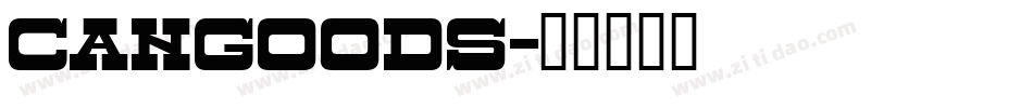 CANGOODS字体转换