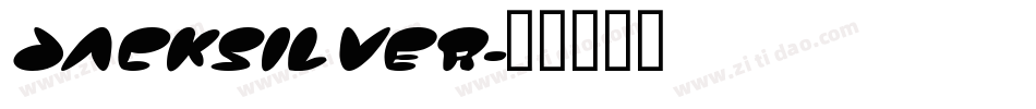 Jacksilver字体转换