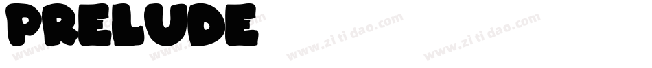 Prelude字体转换