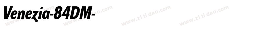 Venezia-84DM字体转换