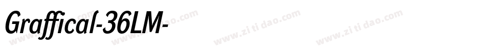 Graffical-36LM字体转换