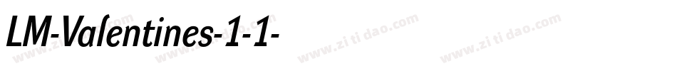 LM-Valentines-1-1字体转换
