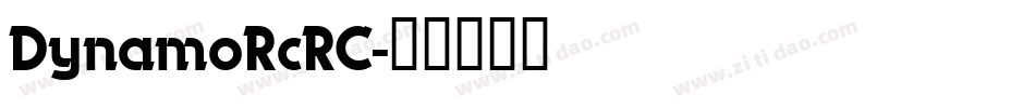 DynamoRcRC字体转换