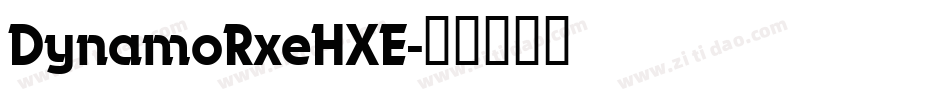 DynamoRxeHXE字体转换