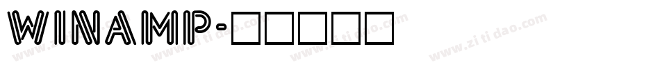 Winamp字体转换