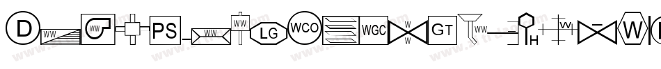 EngeHolzschrift-PKW2字体转换