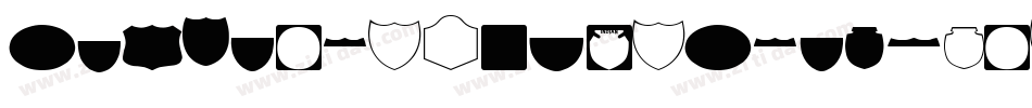 Spanish-Army-Shields-Two字体转换