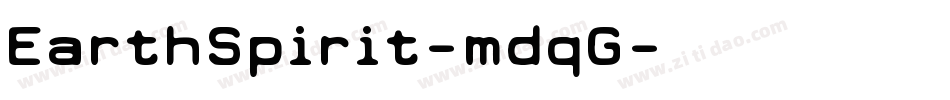 EarthSpirit-mdqG字体转换