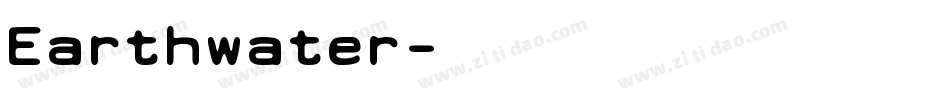 Earthwater字体转换