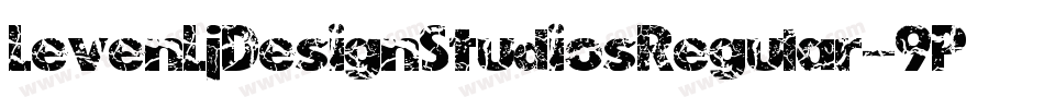 LevenLjDesignStudiosRegular-9PJ7字体转换