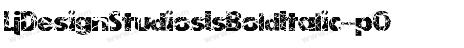 LjDesignStudiosIsBoldItalic-pOGK字体转换