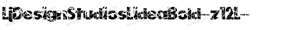 LjDesignStudiosLideaBold-z12L字体转换 LjDesignStudiosLideaBold-z12L字体转换