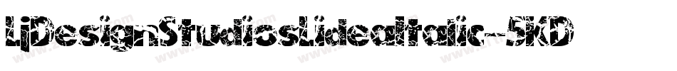 LjDesignStudiosLideaItalic-5KDv字体转换