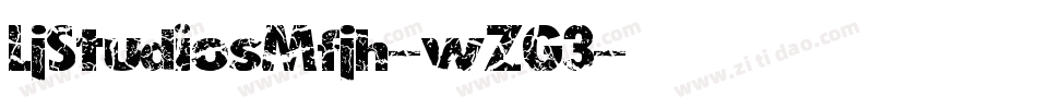 LjStudiosMfjh-wZG3字体转换