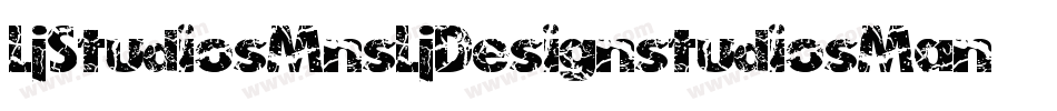 LjStudiosMnsLjDesignstudiosManuscrita-5wRv字体转换 LjStudiosMnsLjDesignstudiosManuscrita-5wRv字体转换