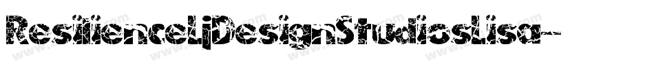 ResilienceLjDesignStudiosLisa-RGVA字体转换 ResilienceLjDesignStudiosLisa-RGVA字体转换