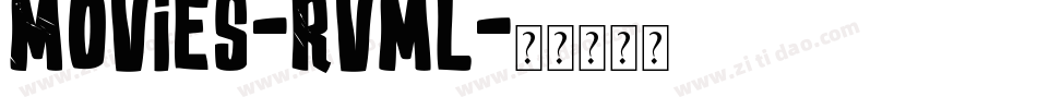 Movies-Rvml字体转换