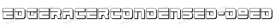 EdgeRacerCondensed-D9eD字体转换