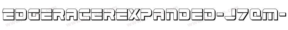 EdgeRacerExpanded-J7qm字体转换