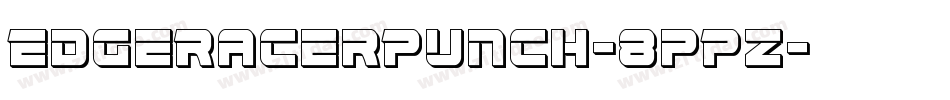 EdgeRacerPunch-8pPz字体转换