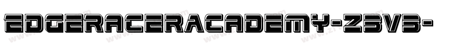 EdgeRacerAcademy-Z3v3字体转换