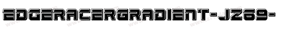 EdgeRacerGradient-jz69字体转换