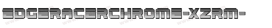 EdgeRacerChrome-xzrm字体转换