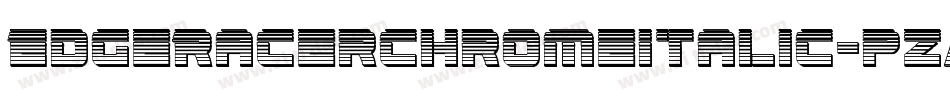 EdgeRacerChromeItalic-pzAd字体转换