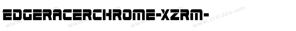 EdgeRacerChrome-xzrm字体转换