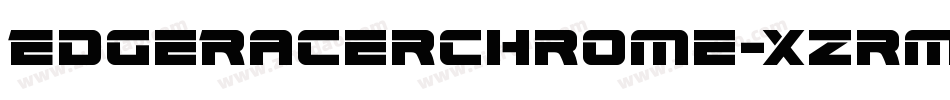 EdgeRacerChrome-xzrm字体转换