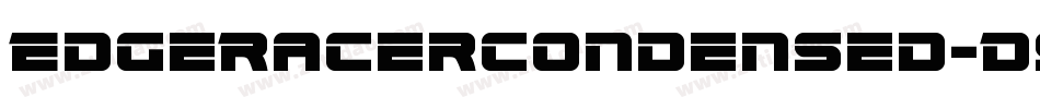 EdgeRacerCondensed-D9eD字体转换