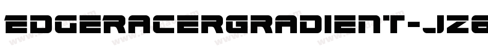 EdgeRacerGradient-jz69字体转换