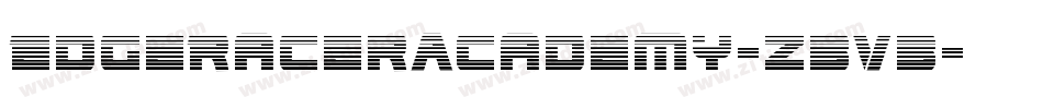 EdgeRacerAcademy-Z3v3字体转换