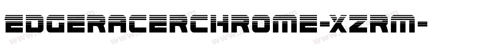 EdgeRacerChrome-xzrm字体转换