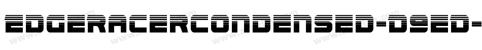 EdgeRacerCondensed-D9eD字体转换