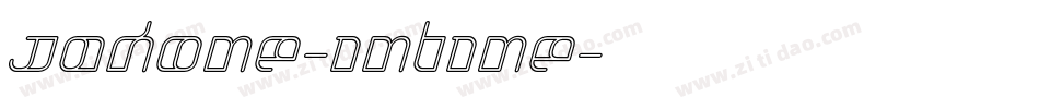 Jakone-Inline字体转换