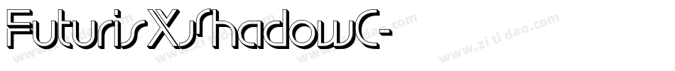 FuturisXShadowC字体转换