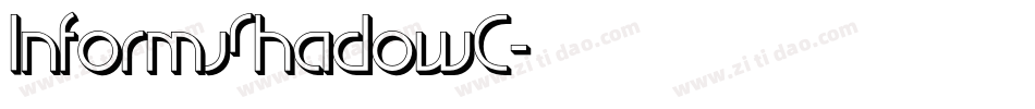 InformShadowC字体转换