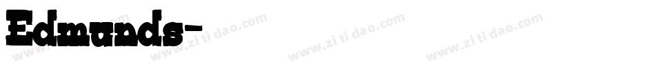 Edmunds字体转换
