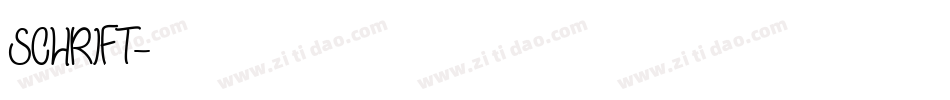 SCHRIFT字体转换