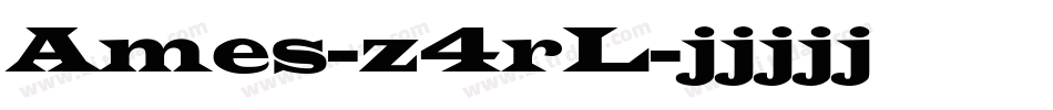 Ames-z4rL字体转换